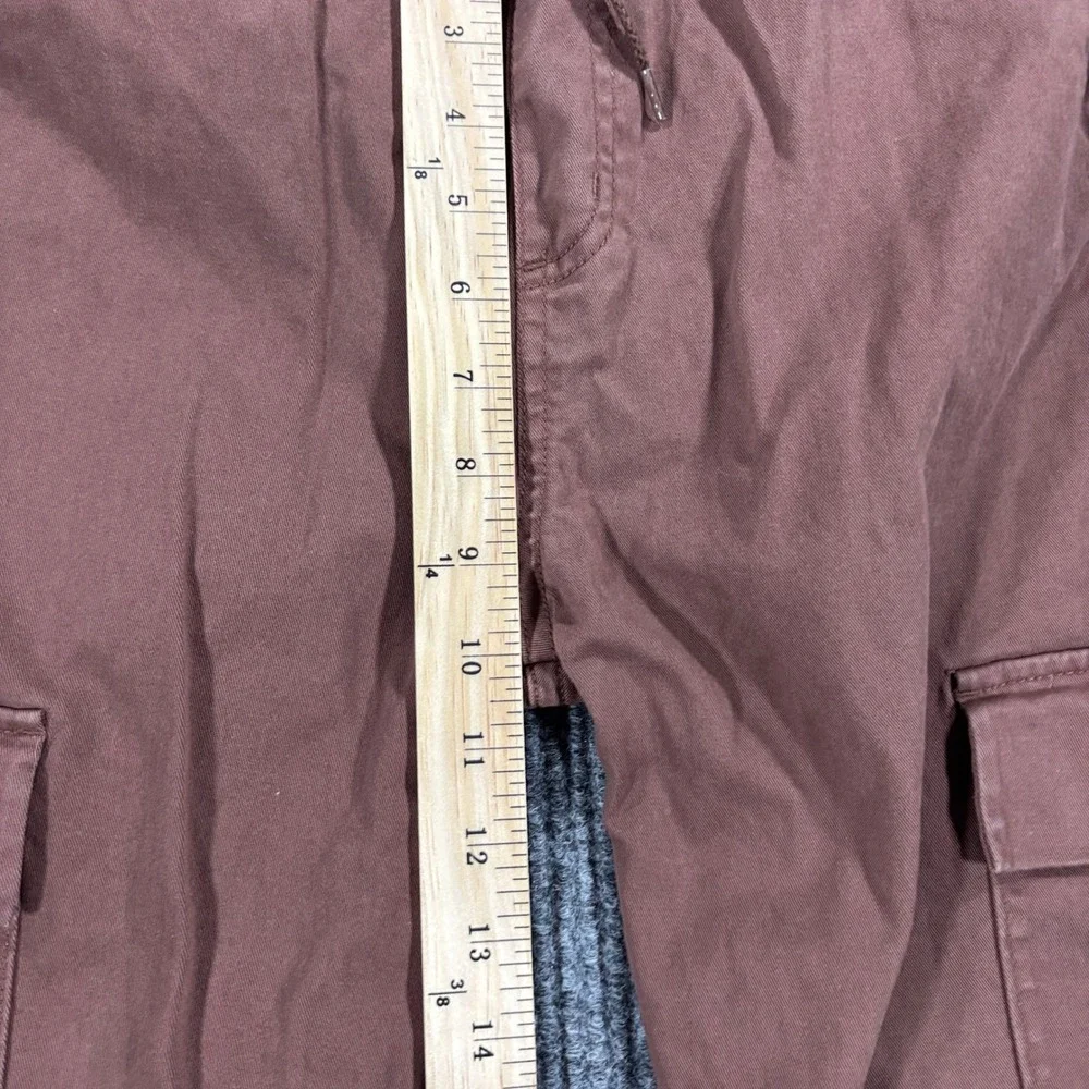 Cat & Jack Cargo Pants Kids Size 14 Brown Tapered Elastic Waist Drawstring